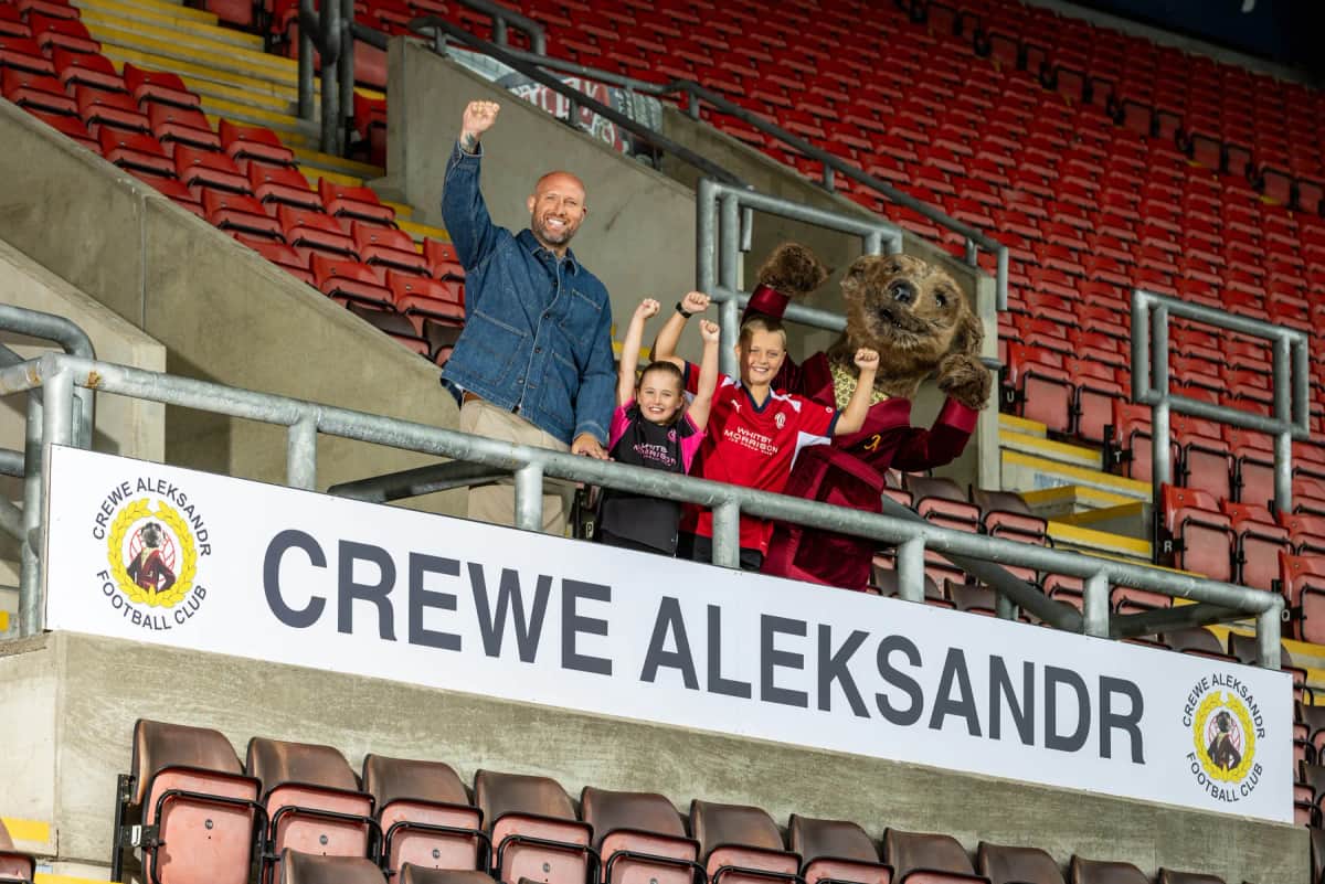 Crewe Aleksandr | Famous Football Club re-named in celebration of landmark new partnership between Compare The Market and The EFL — Crewe news photo
