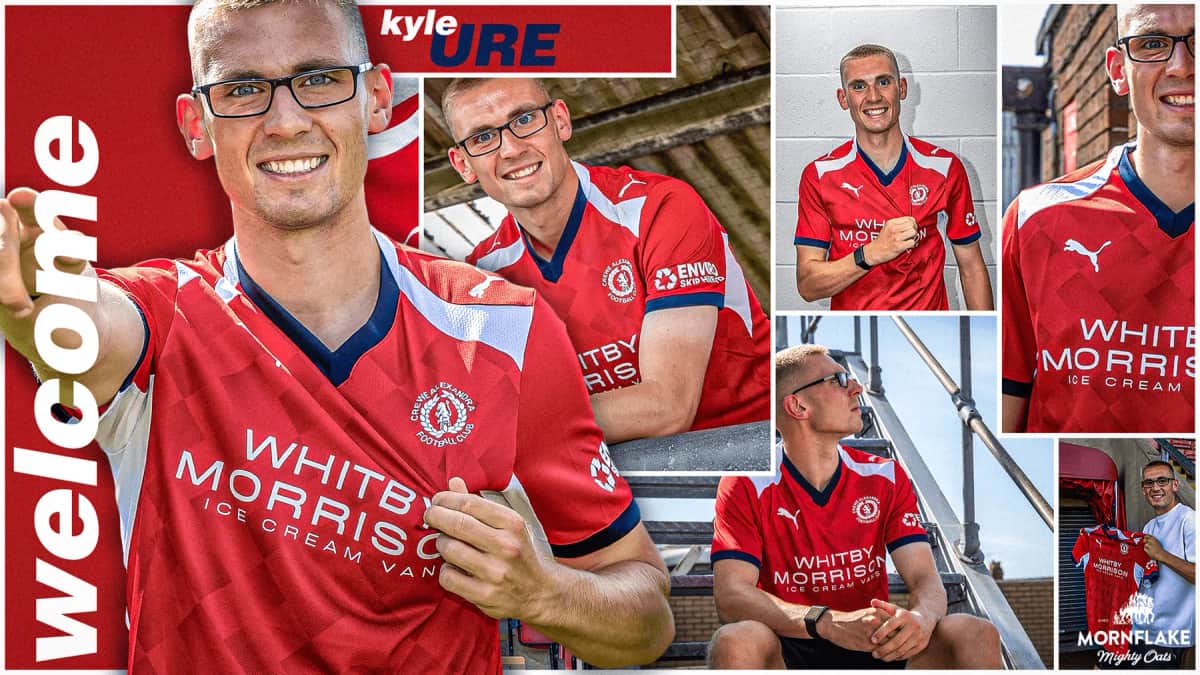 Signing | Kyle comes onboard! — Crewe news photo